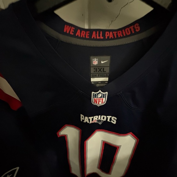 NFL Patriots Jersey - Navy and White - Picture 4 of 4
